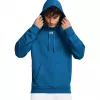 Felpa con cappuccio Under Armour Uomo Rival Fleece Academy Blue taglia M