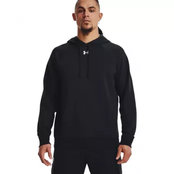 Under Armour Rival Fleece Hoodie uomo nero taglia S