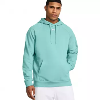 Under Armour Rival Fleece Hoodie uomo menta 1379757 taglia M