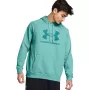 Under Armour Rival Fleece Logo HD felpa uomo Sea 1379758 482 M