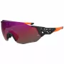 Under Armour UANEXTLEVEL8L Occhiali da sole da uomo - Montatura Satin Black, lenti grigie, larghezza lente 99mm