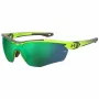 Under Armour Yard Pro occhiali da sole uomo nero opaco smoke grey 99/01/125 mm