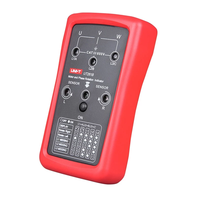 Uni-T UT261B Tester di fase e senso di rotazione motore