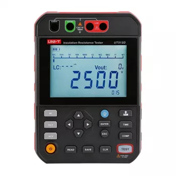 Uni-T UT512D Tester di resistenza di isolamento ad alta tensione