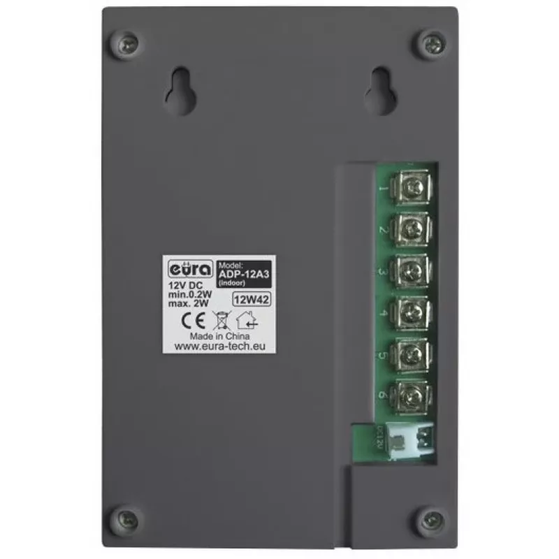 UNIFON EURA ADA-12A3 Citofono analogico a mano bianco