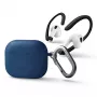 UNIQ Nexo Case per AirPods 3 + Ear Hooks Silicone - blu