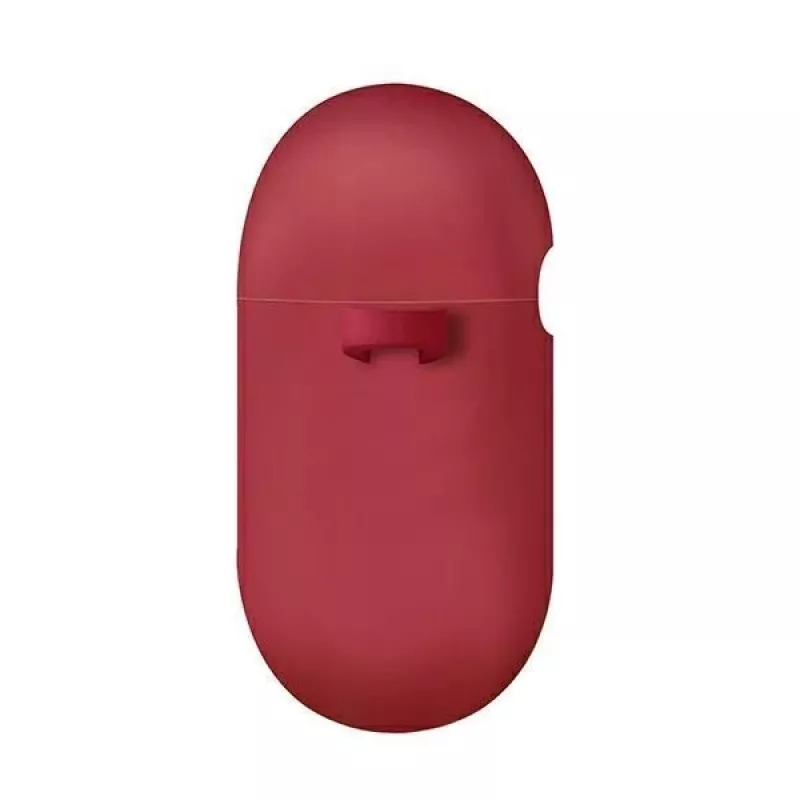 Uniq Nexo custodia per AirPods 3 + ganci in silicone per orecchie - rosso