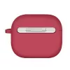 Uniq Nexo custodia per AirPods 3 + ganci in silicone per orecchie - rosso