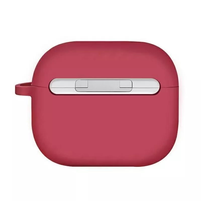 Uniq Nexo custodia per AirPods 3 + ganci in silicone per orecchie - rosso