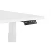 UNIQUE ACTIVE I Scrivania Elettrica 140x70 cm Bianco