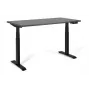 UNIQUE ACTIVE I Scrivania elettrica regolabile in altezza 140x70 cm nero