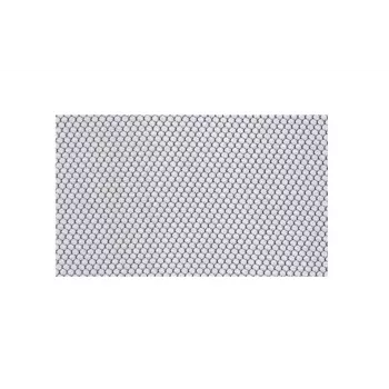 UNIQUE Wau 2 BL416 sedia da ufficio ergonomica, tessuto bianco neve con schienale in mesh grigio, braccioli e poggiatesta regolabili