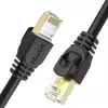 UNITEK cavo patch Ethernet Cat.7 SSTP RJ45, 0,5 m, grigio, 10 Gbit/s, 600 MHz, dorato