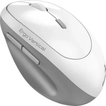 Genius Ergo 8350S Mouse wireless, 2400 DPI, bianco