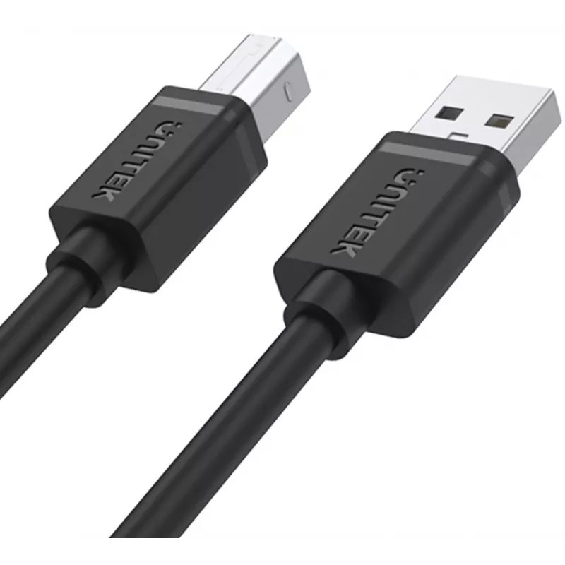UNITEK cavo USB 2.0 Type-A maschio a Type-B maschio 2m nero