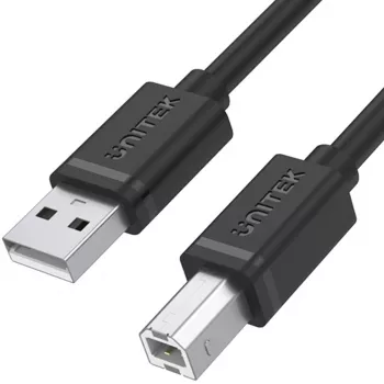 UNITEK cavo USB 2.0 Type-A maschio a Type-B maschio 2m nero