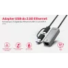 UNITEK Adattatore USB-A/C 3.1 Gen 1 a RJ45 2.5 Gigabit Ethernet U1313C