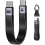 UNITEK cavo portachiavi USB4 USB-C a USB-C 40Gbps 240W PD 8K 13 cm nero