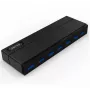UNITEK Y-3184 Hub USB 3.0 a 7 porte con alimentatore e funzione di ricarica BC 1.2