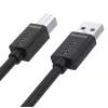UNITEK Y-C430GBK cavo USB 2.0 spina A a spina B 1m nero
