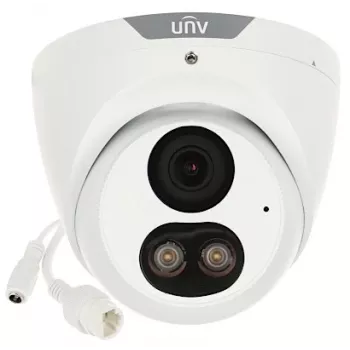 Uniview IPC3615SB-ADF28KMC-I0 telecamera IP bullet IR 5MP con Active Deterrence, obiettivo 2,8mm