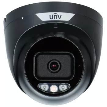 UNIVIEW IPC3635SS-ADF28KMC-I1-BLACK Telecamera IP Tri-Guard, 5MP, 2,8mm, ColorHunter, PoE