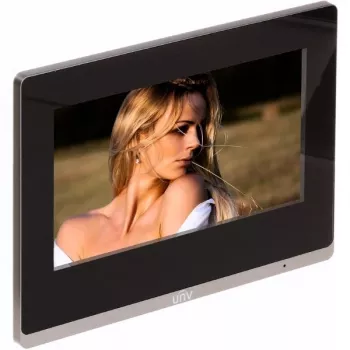 Pannello IP indoor UNIVIEW OEI-372S-H-W Wi-Fi touchscreen TFT LCD 7 pollici bianco