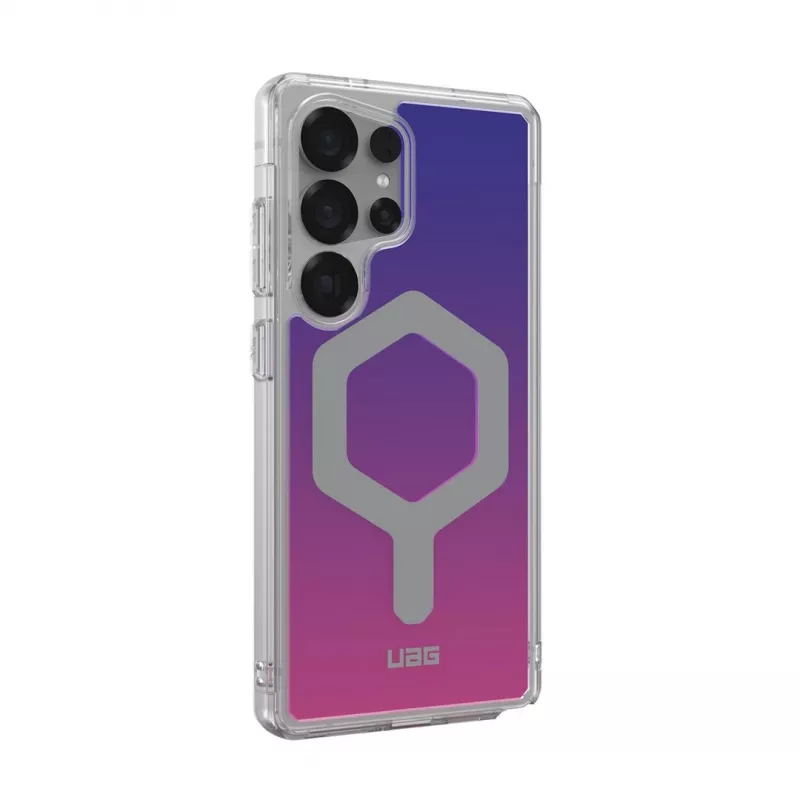 Urban Armor Gear Plyo Pro custodia per smartphone da 6,8 pollici, rosa/viola