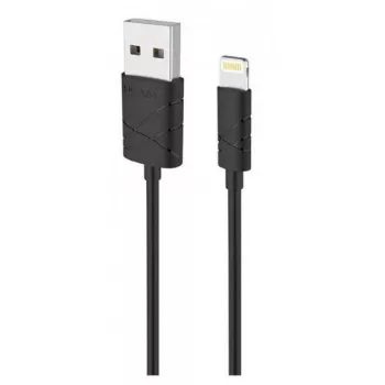 USAMS U-Gee Cavo dati e ricarica USB a Lightning 1m nero
