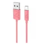 USAMS US-SJ039 U-Gee Pro cavo dati e ricarica rapida 2A universale PVC Micro USB a USB 1m rosso
