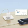 USAMS Serie Yi T65 Caricabatterie rapido PD 20W con cavo USB-C a USB-C 60W, bianco (OYXLTZ01)
