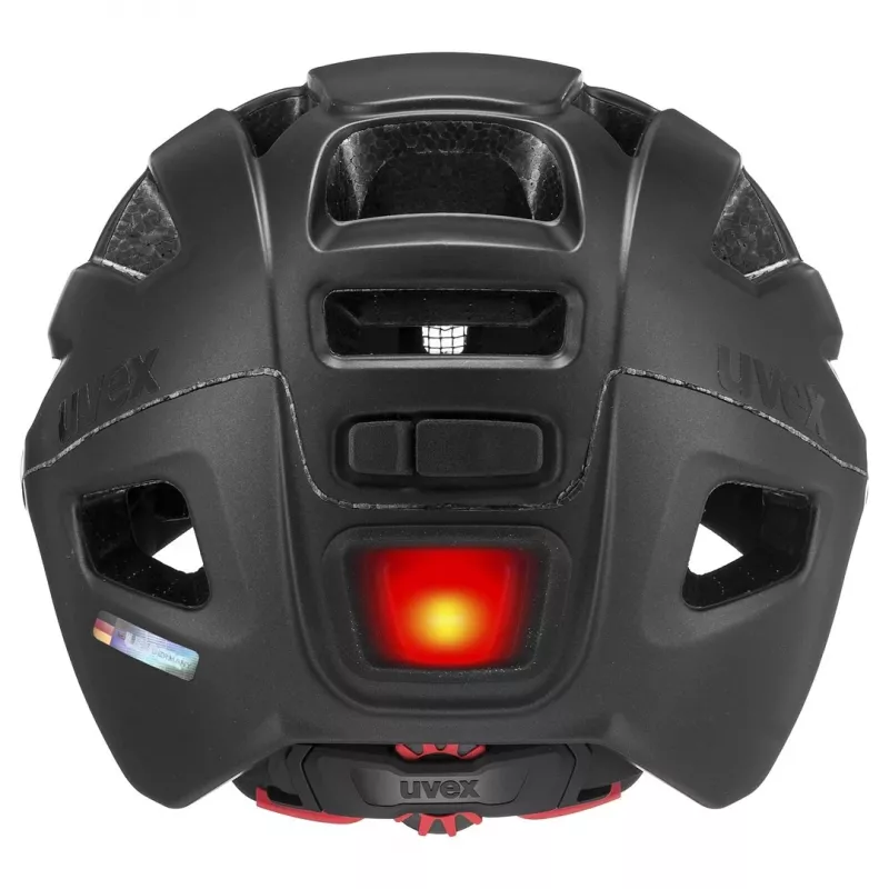 UVEX Finale Visor casco da bici 56-61 cm, nero opaco