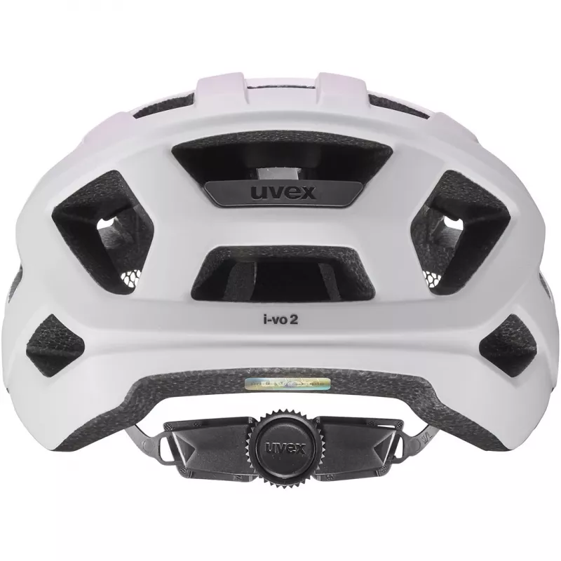 UVEX I-vo 2 Casco da bici 56-60 cm Powder/Grey opaco