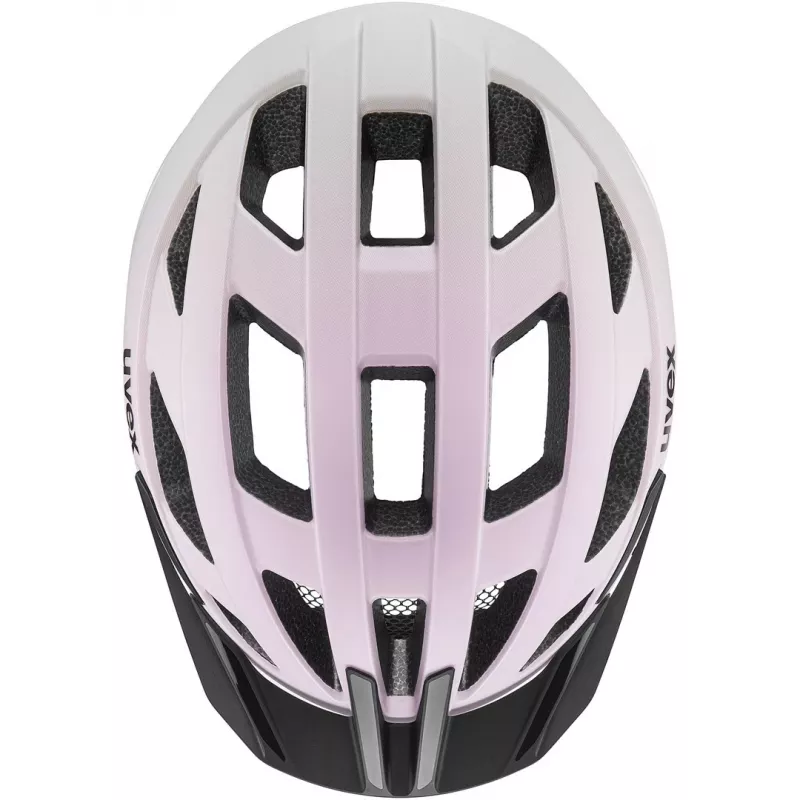 UVEX I-vo 2 Casco da bici 56-60 cm Powder/Grey opaco