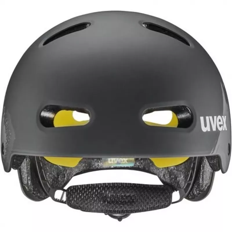 UVEX Kid 4 Style MIPS Casco per bici bambino, Dirt Black Matt