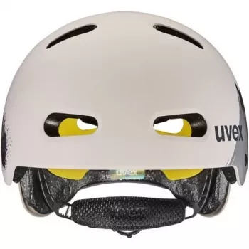 UVEX Kid 4 Style MIPS casco per bici bambino, Dirt Warm Grey