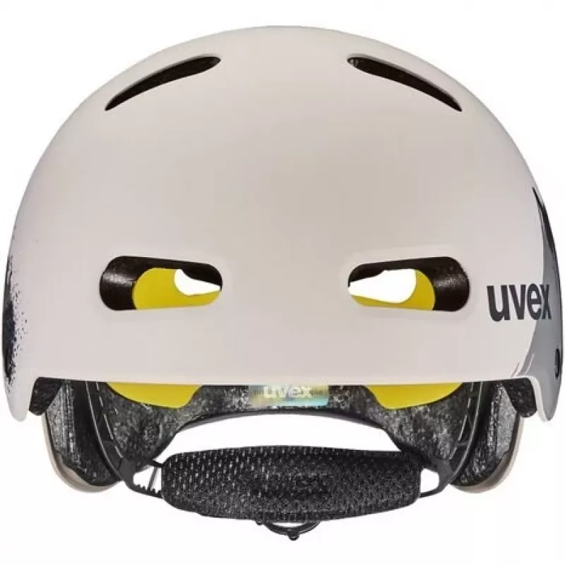 UVEX Kid 4 Style MIPS casco per bici bambino, Dirt Warm Grey