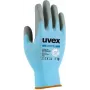 Uvex phynomic C3 guanti di sicurezza, taglia 8 (M), grigio/antracite, protezione taglio livello C, rivestimento in schiuma Aqua-Polymer 6008008