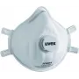 Uvex silv-air classic 2310 maschera filtrante monouso FFP3 con valvola, 15 pezzi 8732310