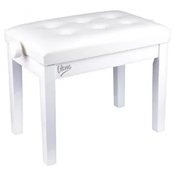Panca per pianoforte V-TONE BENCH 1 WH bianca