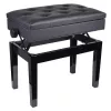V-TONE BENCH 2 BK Panchetta per pianoforte con vano contenitore, nera