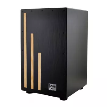 V-TONE CJ 10 Cajon String Drum Case SE - nero, custodia per cajon in nylon resistente con manico imbottito e tracolla