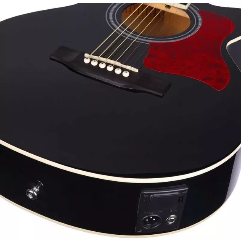 V-TONE EAG SET BK chitarra elettroacustica + set amplificatore, nero