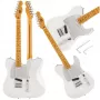 V-TONE ETL39 WH Chitarra elettrica Telecaster 4/4, bianco