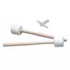 V-TONE MBD 22 Grancassa da parata per spalle 22 pollici bianco