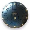 V-TONE VBJ 8-11 BK Steel Tongue Drum Tank Drum, 8 note, 11
