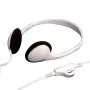 VALUE 15.99.1316 Cuffie stereo on-ear cablate con controllo del volume, grigio