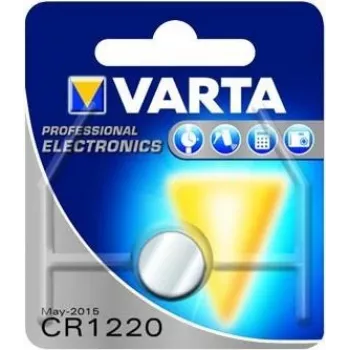 VARTA CR1220 pila a bottone al litio 3V 35mAh 12,5x2,0mm (6220101401)