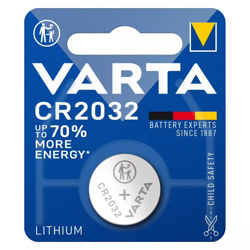 VARTA CR2032 pila a bottone al litio 3V 230mAh (confezione da 10)