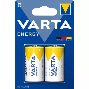 VARTA Longlife Power Batterie alcaline C Baby LR14, confezione da 2 04114229422